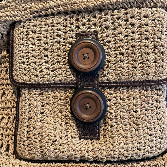 Brighton Raffia Crossbody - Picture 2 of 6